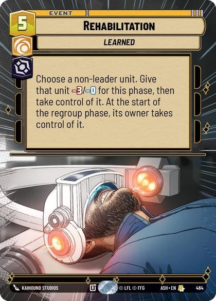 Rehabilitation (Hyperspace), Ashes of the Empire 464