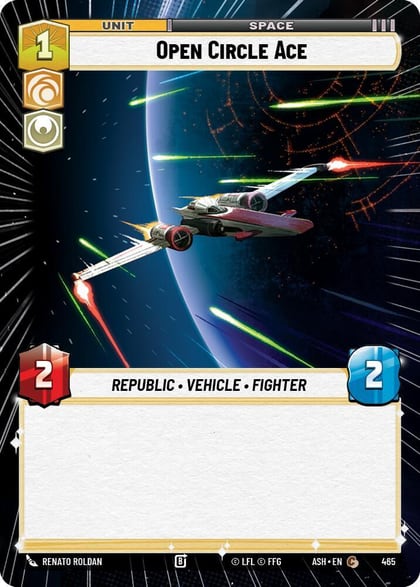 Open Circle Ace (Hyperspace), Ashes of the Empire 465