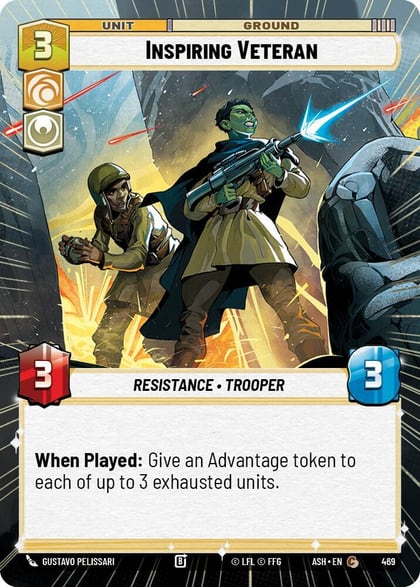 Inspiring Veteran (Hyperspace), Ashes of the Empire 469