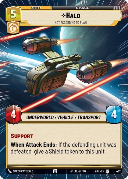Halo - Not According to Plan (Hyperspace), Ashes of the Empire 487