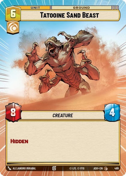 Tatooine Sand Beast (Hyperspace), Ashes of the Empire 489