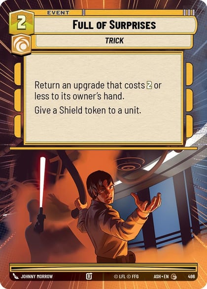 Full of Surprises (Hyperspace), Ashes of the Empire 496