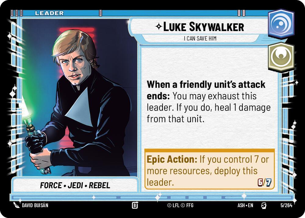 Luke Skywalker - I Can Save Him, Ashes of the Empire 5/264