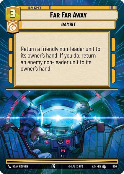 Far Far Away (Hyperspace), Ashes of the Empire 500