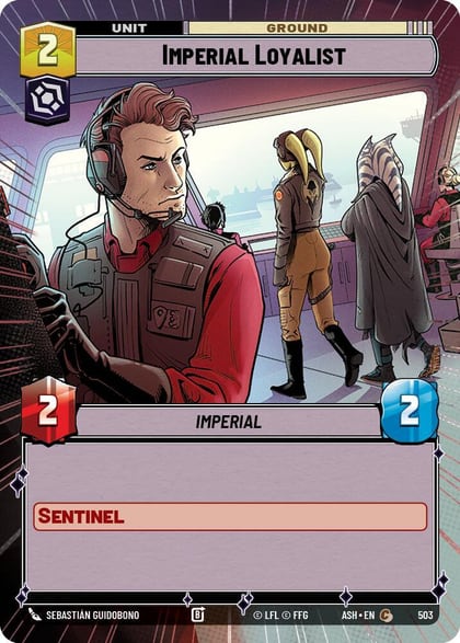 Imperial Loyalist (Hyperspace), Ashes of the Empire 503