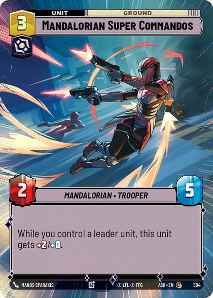 Mandalorian Super Commandos (Hyperspace), Ashes of the Empire 504