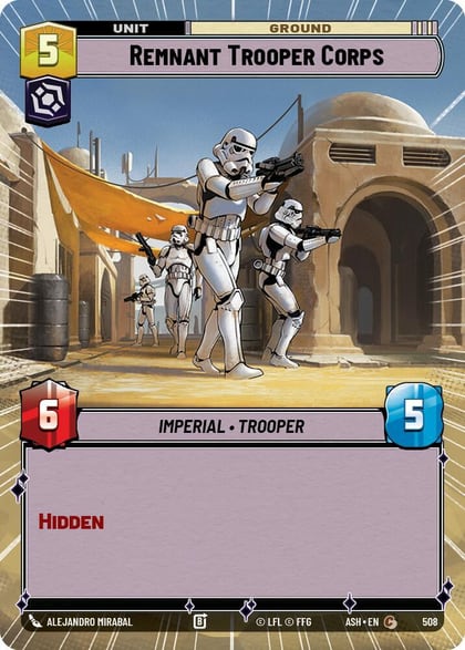 Remnant Trooper Corps (Hyperspace), Ashes of the Empire 508