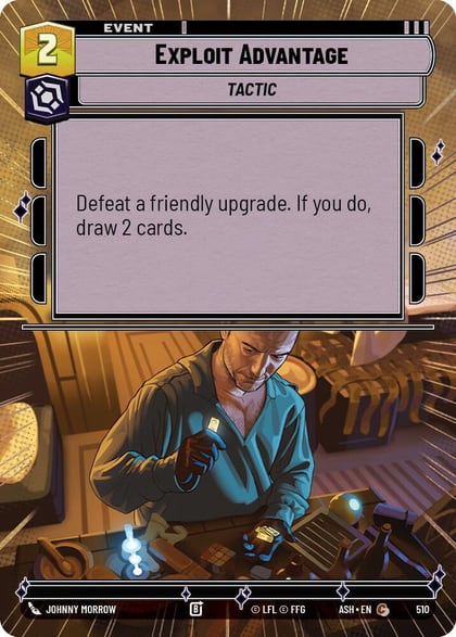 Exploit Advantage (Hyperspace), Ashes of the Empire 510