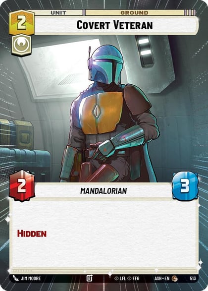 Covert Veteran (Hyperspace), Ashes of the Empire 513