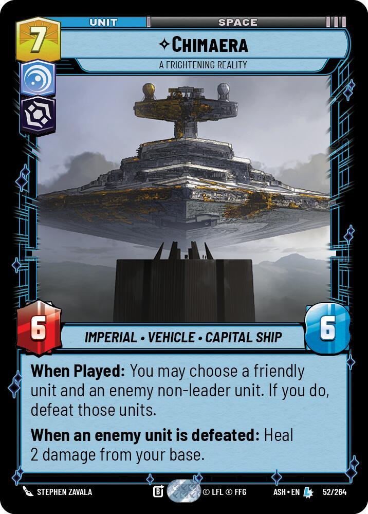 Chimaera - A Frightening Reality, Ashes of the Empire 52/264
