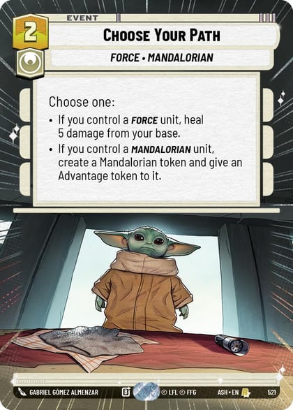 Choose Your Path (Hyperspace), Ashes of the Empire 521