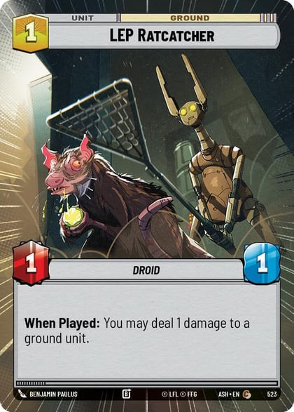 LEP Ratcatcher (Hyperspace), Ashes of the Empire 523