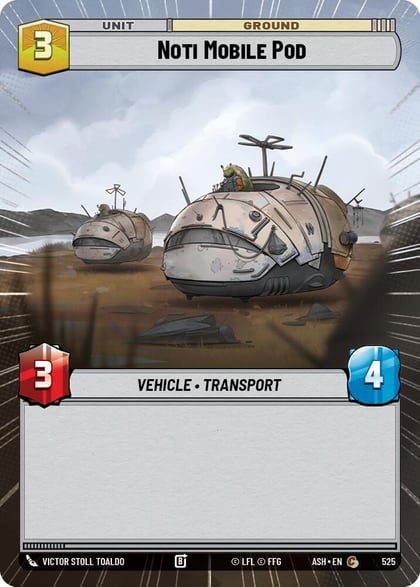 Noti Mobile Pod (Hyperspace), Ashes of the Empire 525