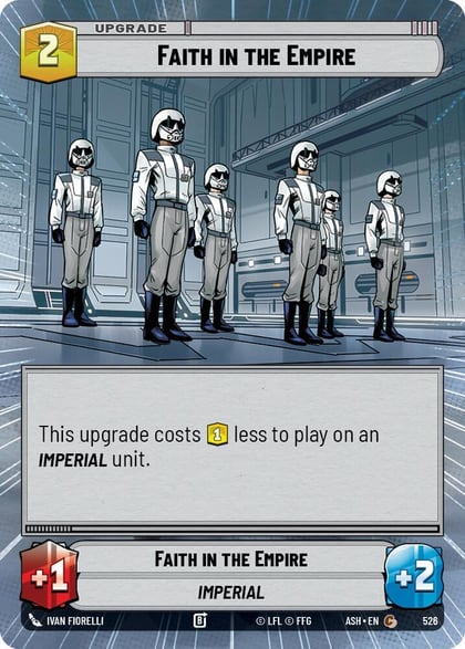 Faith in the Empire (Hyperspace), Ashes of the Empire 526