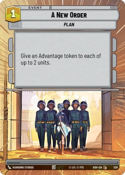 A New Order (Hyperspace), Ashes of the Empire 528