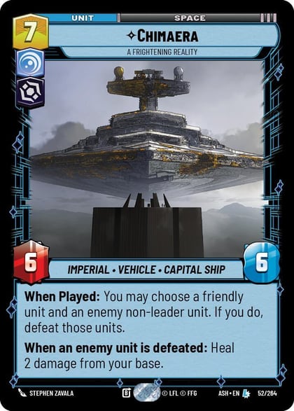 Chimaera - A Frightening Reality, Ashes of the Empire 52/264