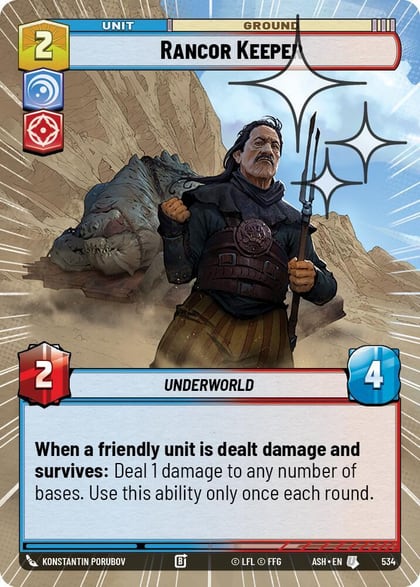 Rancor Keeper (Hyperspace Foil), Ashes of the Empire 534