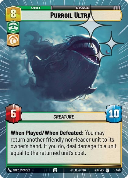 Purrgil Ultra (Hyperspace Foil), Ashes of the Empire 540
