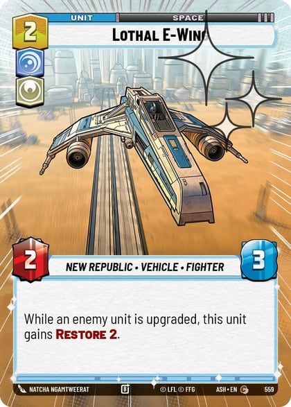 Lothal E-Wing (Hyperspace Foil), Ashes of the Empire 559