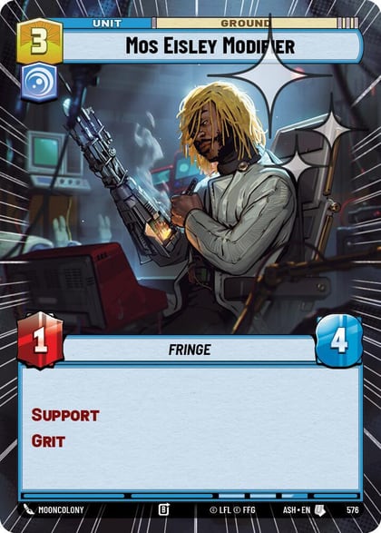 Mos Eisley Modifier (Hyperspace Foil), Ashes of the Empire 576