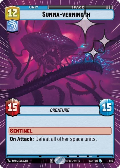 Summa-verminoth (Hyperspace Foil), Ashes of the Empire 585