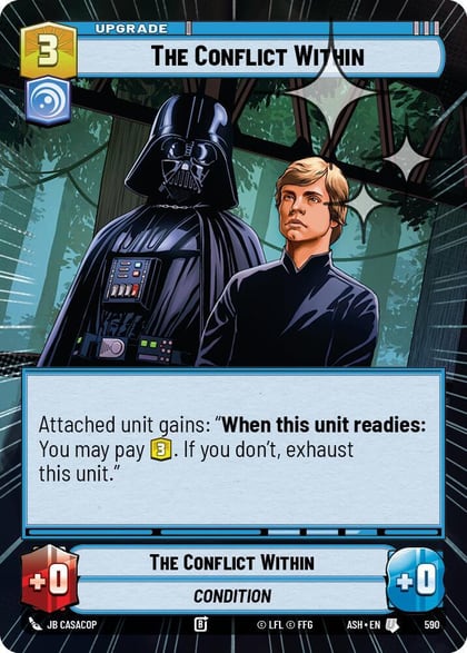 The Conflict Within (Hyperspace Foil), Ashes of the Empire 590