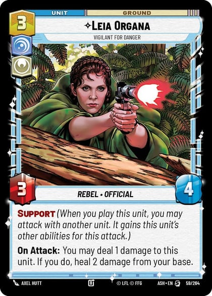 Leia Organa - Vigilant for Danger, Ashes of the Empire 59/264
