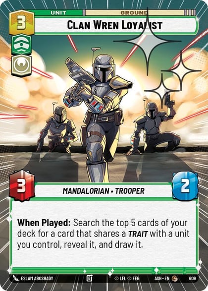Clan Wren Loyalist (Hyperspace Foil), Ashes of the Empire 609