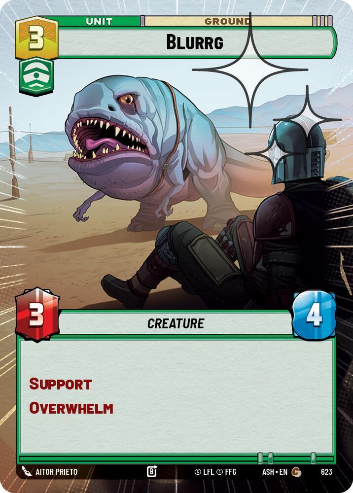 Blurrg (Hyperspace Foil), Ashes of the Empire 623