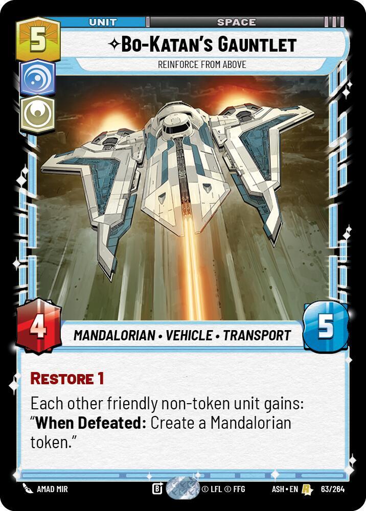 Bo-Katan's Gauntlet - Reinforce from Above, Ashes of the Empire 63/264