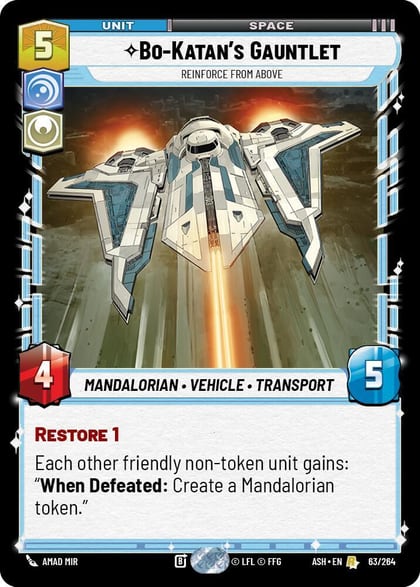 Bo-Katan's Gauntlet - Reinforce from Above, Ashes of the Empire 63/264