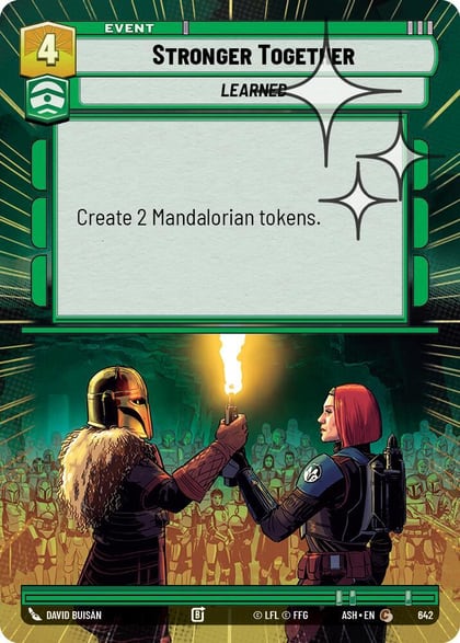 Stronger Together (Hyperspace Foil), Ashes of the Empire 642
