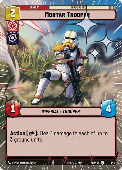 Mortar Trooper (Hyperspace Foil), Ashes of the Empire 644