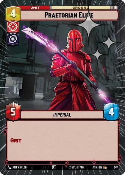 Praetorian Elite (Hyperspace Foil), Ashes of the Empire 647
