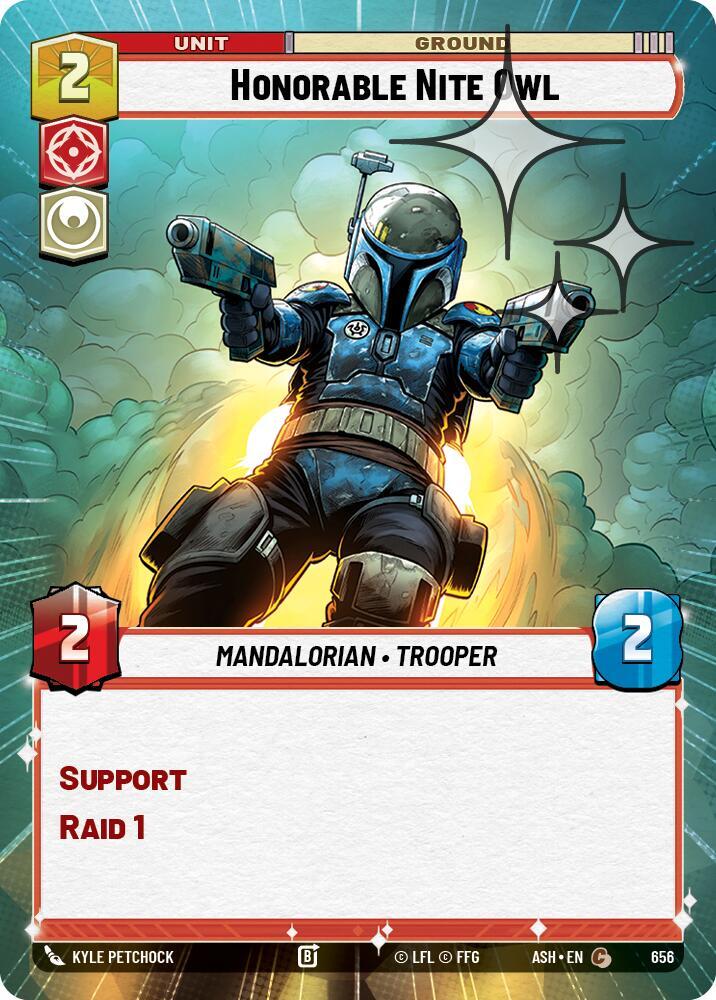 Honorable Nite Owl (Hyperspace Foil), Ashes of the Empire 656