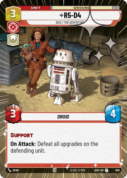 R5-D4 - Built for Adventure (Hyperspace Foil), Ashes of the Empire 658