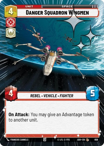 Danger Squadron Wingmen (Hyperspace Foil), Ashes of the Empire 659