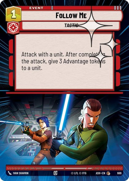 Follow Me (Hyperspace Foil), Ashes of the Empire 686