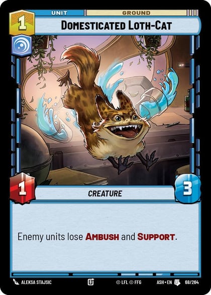 Domesticated Loth-Cat, Ashes of the Empire 68/264