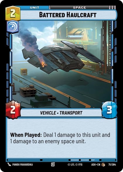 Battered Haulcraft, Ashes of the Empire 71/264
