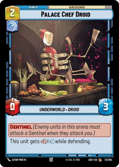 Palace Chef Droid, Ashes of the Empire 73/264
