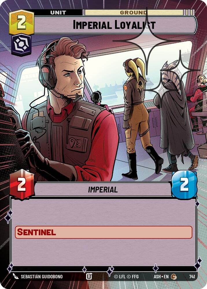Imperial Loyalist (Hyperspace Foil), Ashes of the Empire 741