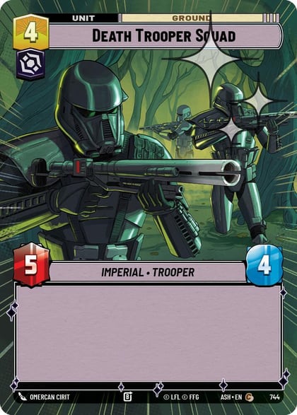 Death Trooper Squad (Hyperspace Foil), Ashes of the Empire 744