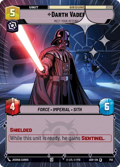 Darth Vader - Meet Your Destiny (Hyperspace Foil), Ashes of the Empire 745