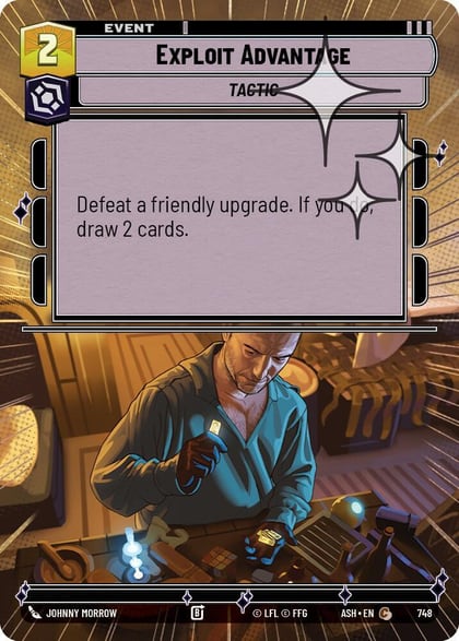 Exploit Advantage (Hyperspace Foil), Ashes of the Empire 748