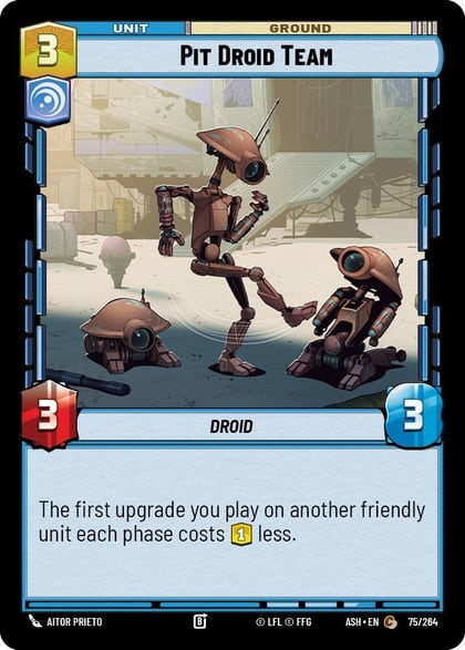 Pit Droid Team, Ashes of the Empire 75/264