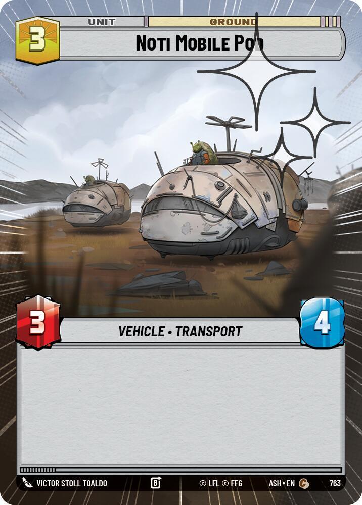 Noti Mobile Pod (Hyperspace Foil), Ashes of the Empire 763