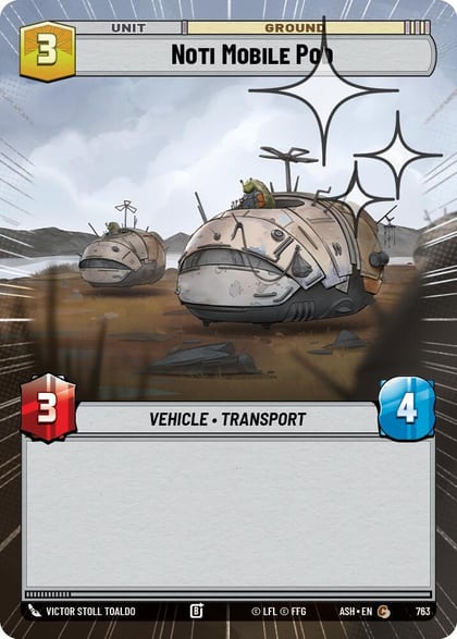 Noti Mobile Pod (Hyperspace Foil), Ashes of the Empire 763