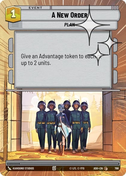 A New Order (Hyperspace Foil), Ashes of the Empire 766