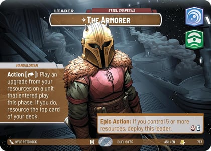 The Armorer - Steel Shapes Us (Showcase), Ashes of the Empire 767